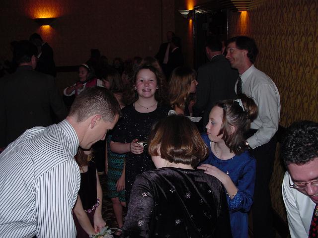 Stephanie Williams with others getting down.JPG